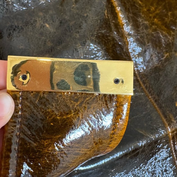 BRANDON MAXWELL Evelyn Belted Coated Wool Mahogany Glaze Skirt Size 8 NWT - Picture 16 of 16